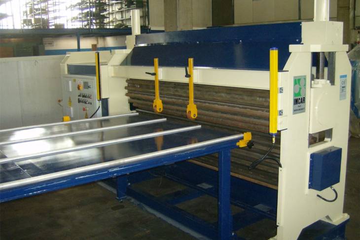 Ondex: macchinario per lavorazione lamiere IMCAR