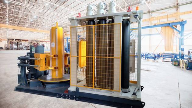 Vertical straightener 7 rollers with decoiler 2000x10mm