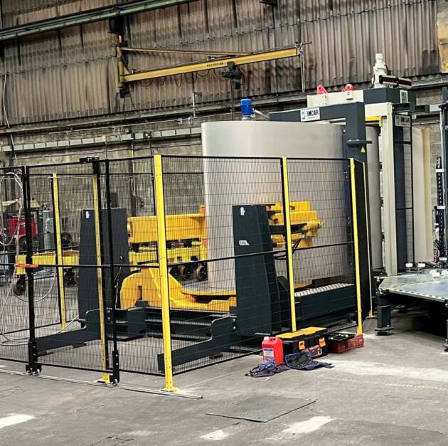 Vertical Station for shell forming